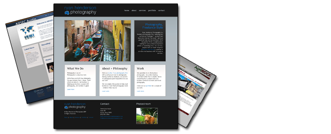 Our portfolio includes both static sites and CMS (Wordpress) sites. Click to view our past work.